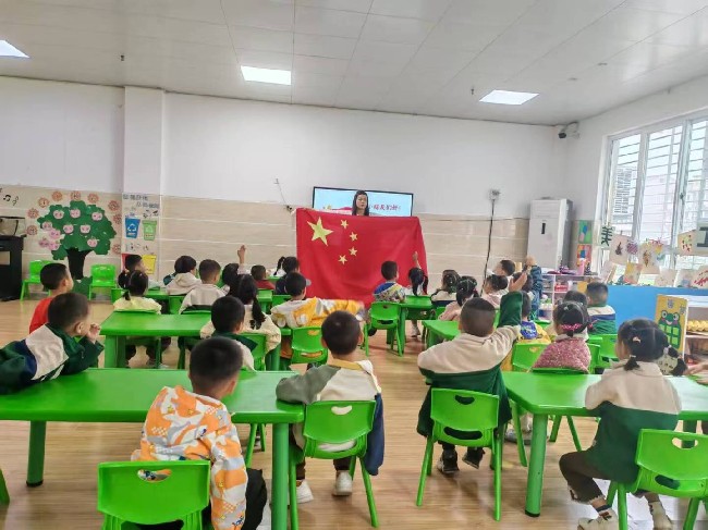 湖北沙洋：童心邀明月 趣享国庆节 ——湖北沙洋县后港镇第二中