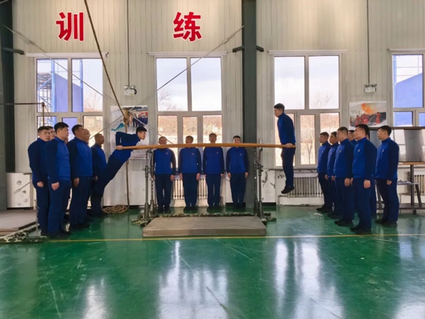 哈尔滨市森林消防支队林口大队绥芬河中队把握冬季黄金期掀起训练热潮(图2)