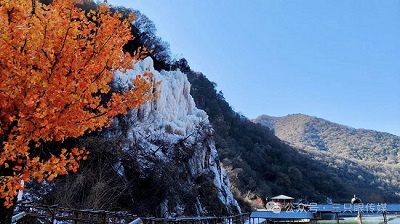 来看！哈尔滨绛县分滨——绛北大峡谷的冬日盛景(图6)