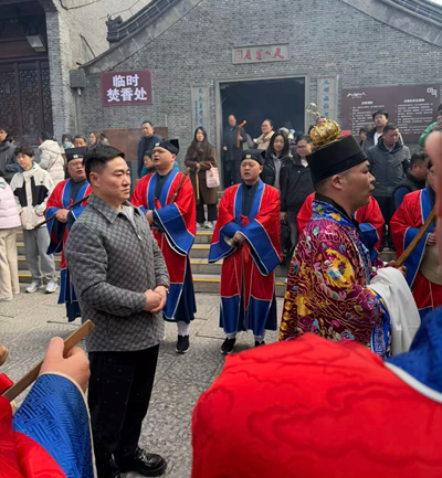 再生科技创始人王余根博士茅山祈福(图8)