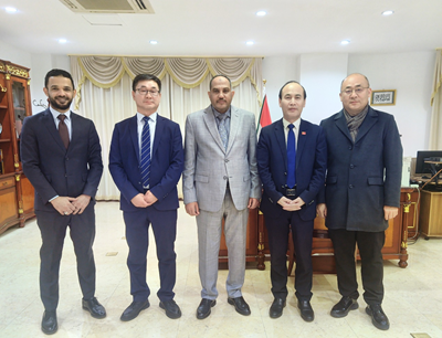 中阿网拜会苏丹共和国驻华大使(图1)