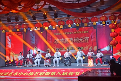 宣化基层演艺界第八届春节大联欢元宵节联欢晚会在上谷酒店隆重举行(图8)