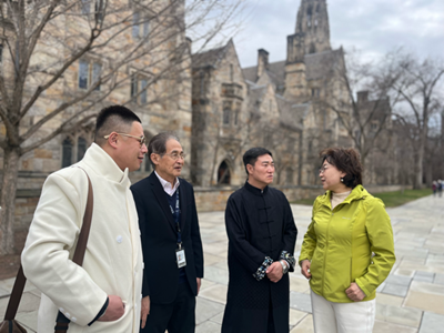 王余根博士受邀到访哥大、耶鲁开展艺术学术交流(图3) 王余根博士受邀到访哥大、耶鲁开展艺术学术交流(图3)