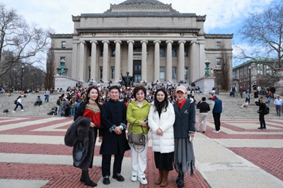 王余根博士受邀到访哥大、耶鲁开展艺术学术交流(图6) 王余根博士受邀到访哥大、耶鲁开展艺术学术交流(图6)