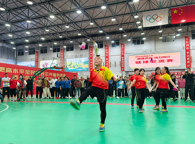 阳春三月展活力 以毽会友聚灵丘——2026年灵丘县毽球交流赛成功举办(图4)