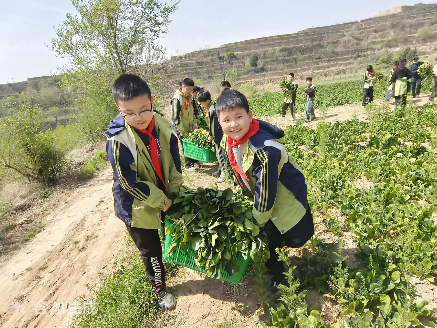 山西闻喜碧海学校：以劳育美 以劳践行(图6)