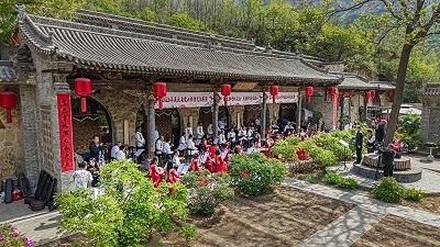 国色牡丹绽灵丘 武韵书香庆五一——灵丘县觉山书院第四届牡丹节圆满落幕(图3)