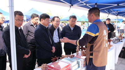     山东省人才引领乡村振兴项目对接活动暨"农行杯"枣庄市乡土特色品牌技能人才大赛启动仪式隆重举行(图14)