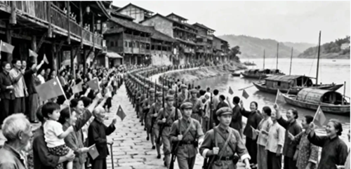 “重走铁军东进路”首发团启动——穿上新四军军装，踏上88年前东进抗日路(图4)