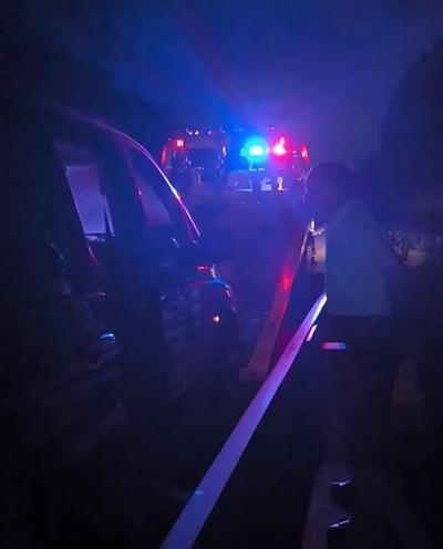 浙江交通集团绍兴中心天台驻地 连夜应急救援爆胎车辆守护平安(图4)