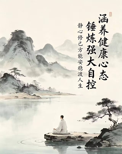 涵养健康心态 锤炼强大自控 静心修己方能安稳渡人生(图2)