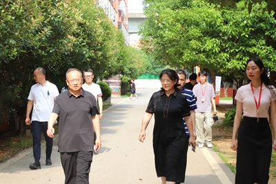 致公党湖南省委会来校调研中职学校发展和致公助学工作(图2)