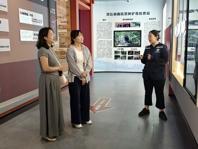 灵丘县开展“6·26”国际禁毒日集中宣传活动 筑牢青少年防毒安全防线(图3)
