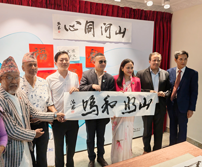 王泓君率丝路福船联合主办“兰亭·雅集”会见张茂明大使(图3)