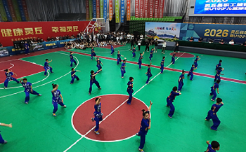 篮球逐梦燃赛场 全民健身展风采！2026年灵丘县职工篮球赛暨U10少儿篮球联赛开幕(图5)