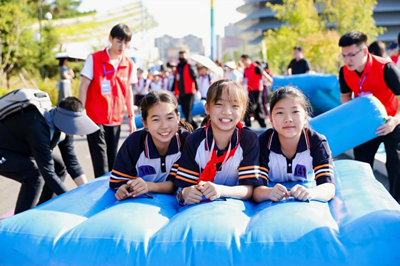 奔跑释放活力 运动赋能成长——两千余名吉林少年乐享趣味运动会(图3)