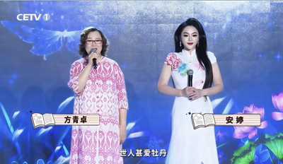 中国教育电视双台联动庆华诞：肖桂宁、安婷联袂执麦奏响共鸣曲(图4)